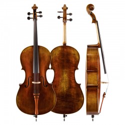 Christina C05 matte antique handmade cello，Professional playing and Grading Cello